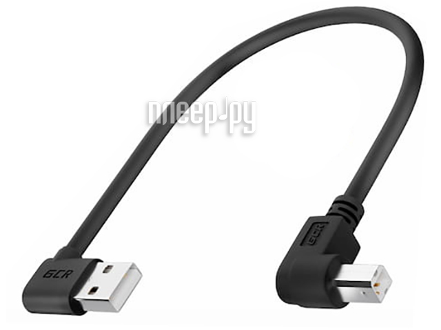  Greenconnect USB 2.0 AM - BM 0.5m Black GCR-AUPC5AM-BB2S-0.5m  374 