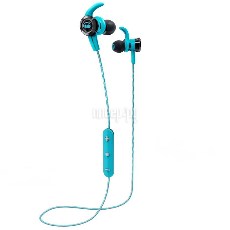  Monster iSport Victory Bluetooth Blue In-Ear Wireless 137087-00