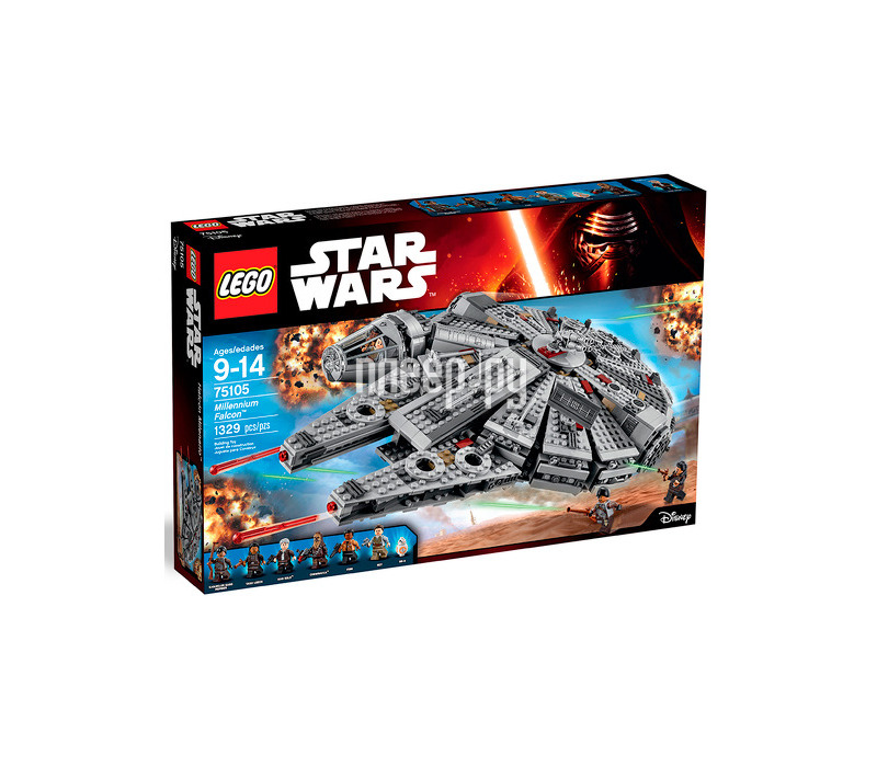 Конструктор Lego Star Wars Сокол тысячелетия 75105