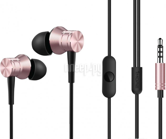  Xiaomi 1More E1009 Piston Fit In-Ear Headphones Pink