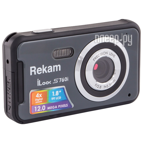 Фотоаппарат Rekam iLook S760i Dark Grey купить