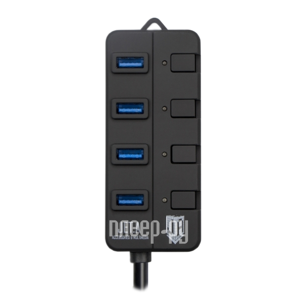  USB Jet.A JA-UH35 USB 4 ports Black