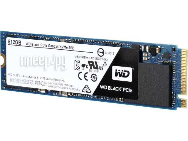   512Gb - Western Digital WDC Black WDS512G1X0C