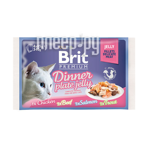  Brit Premium Dinner Plate Jelly    85g   519392 