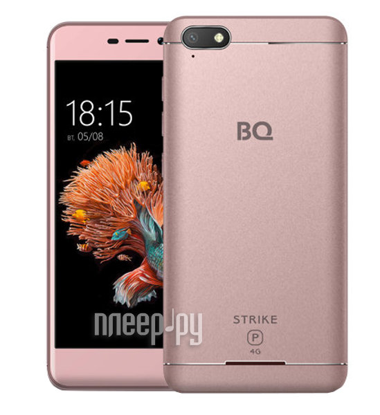   BQ 5037 Strike Power 4G Pink Gold 