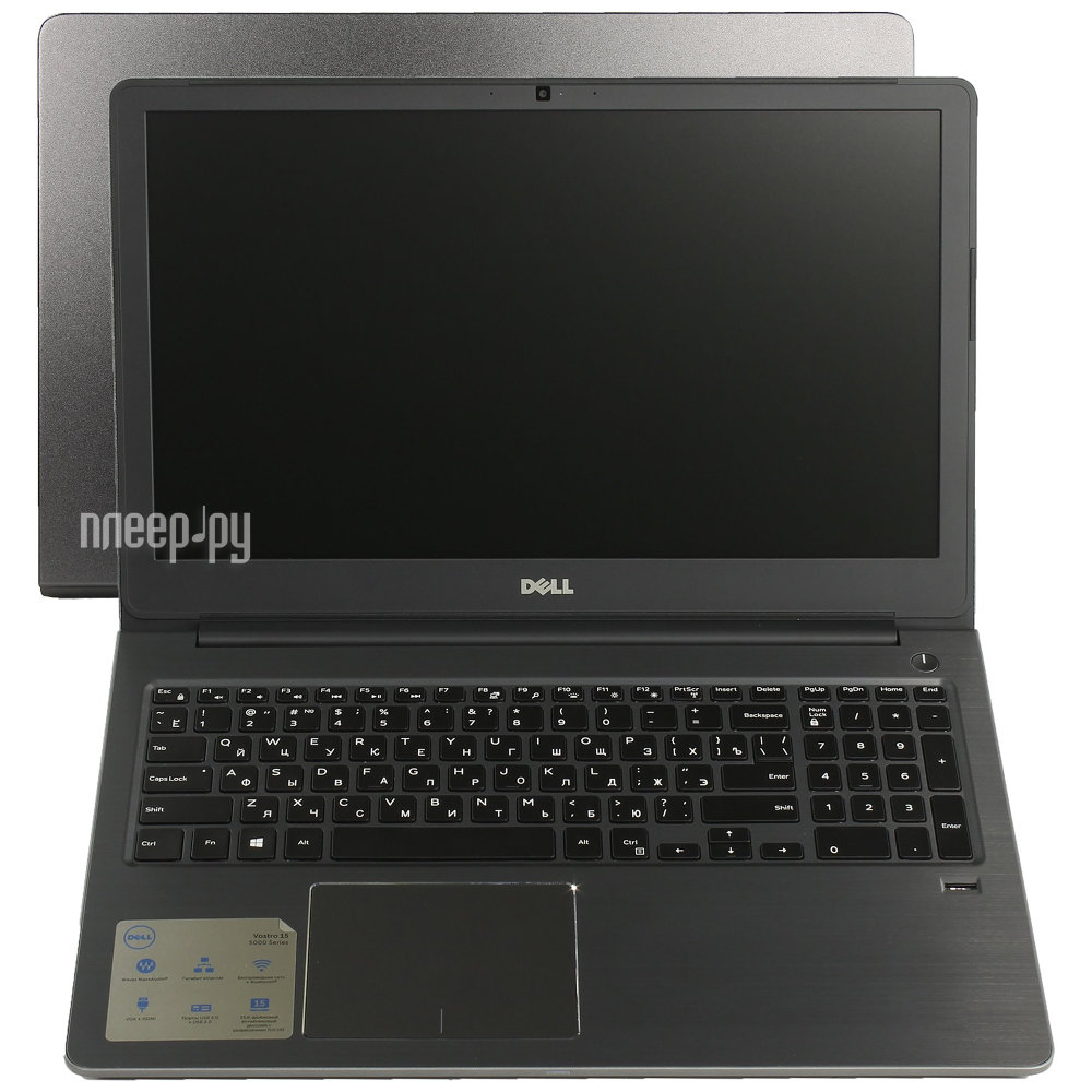  Dell Vostro 5568 5568-1106 (Intel Core i3-6006U 2.0 GHz / 4096Mb / 500Gb / Intel HD Graphics / Wi-Fi / Cam / 15.6 / 1366x768 / Linux) 