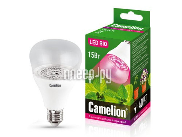   Camelion 15W 220V LED15-PL / BIO / E27 
