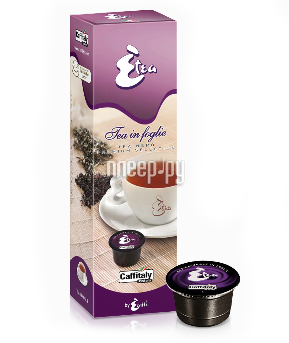  Caffitaly System Tea in Foglie Tea Nero Premium 10  235 