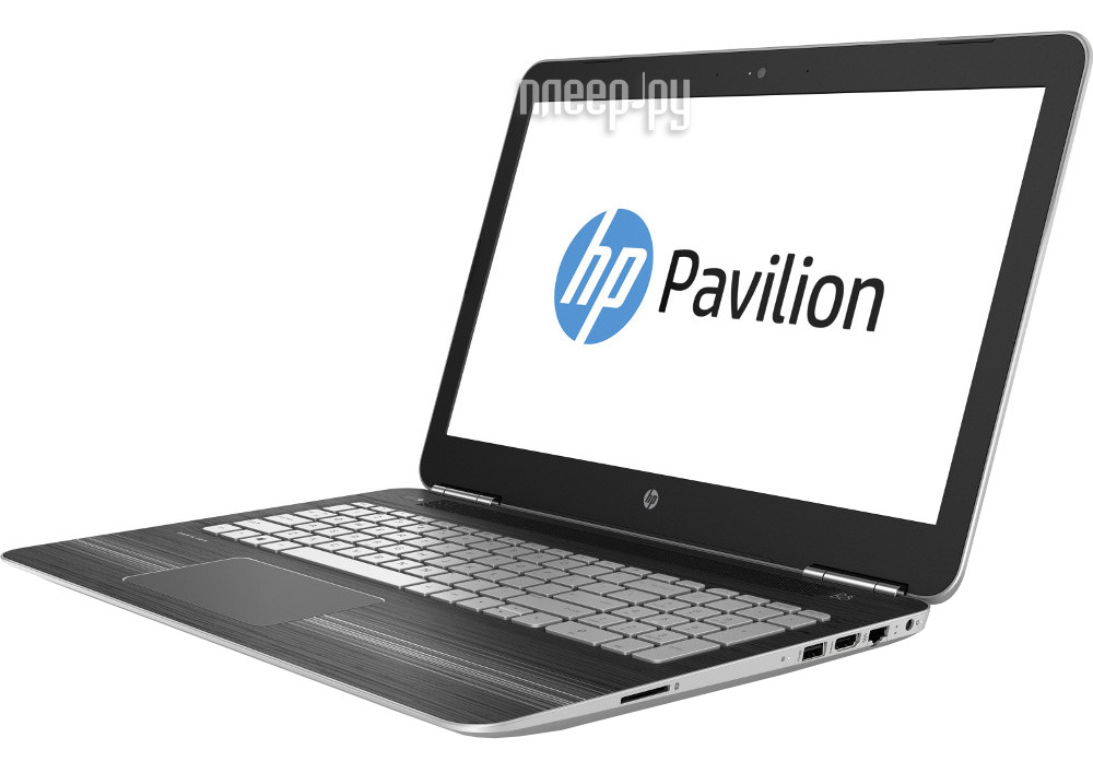  HP Pavilion 15-bc202ur 1DM83EA (Intel Core i7-7700HQ 2.8 GHz / 12288Mb / 1000Gb + 256Gb SSD / nVidia GeForce GTX 1050 4096Mb / Wi-Fi / Bluetooth / Cam / 15.6 / 3840x2160 / Windows 10 64-bit) 