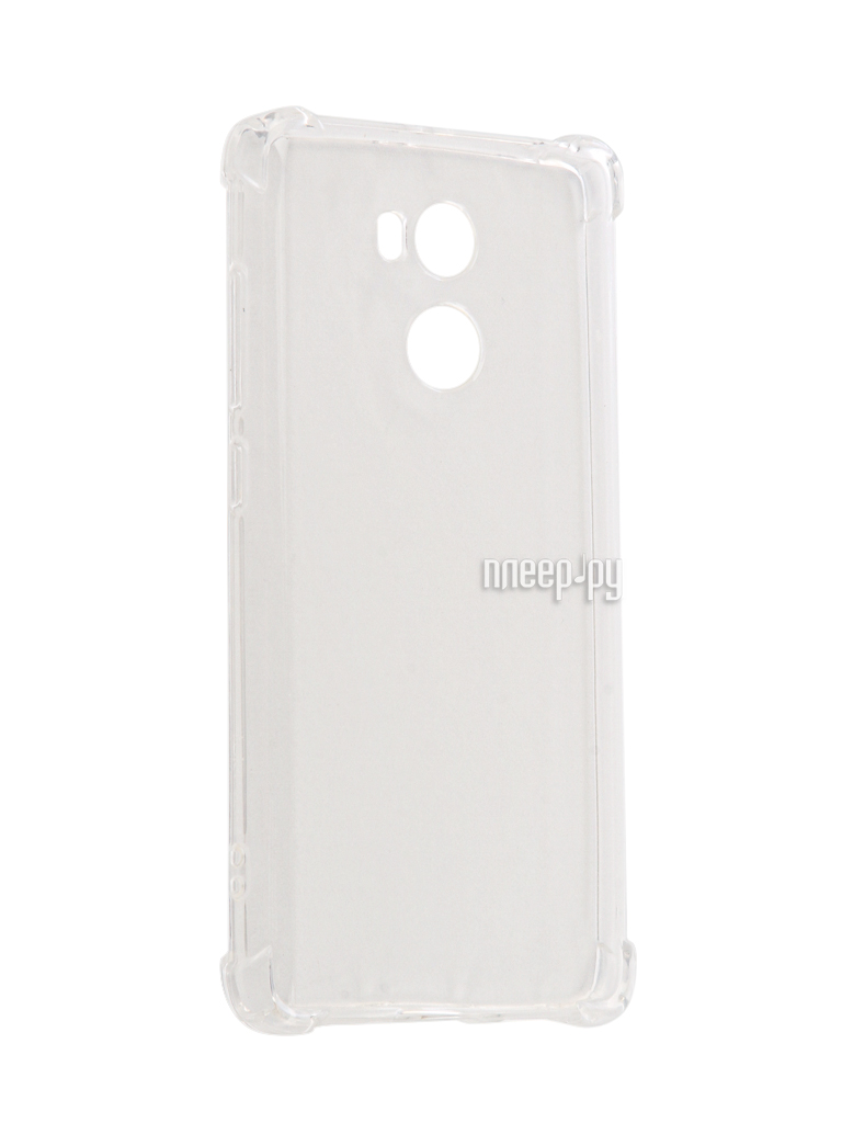   Xiaomi Redmi 4 Prime / 4 Gecko Silicone Pro Transparent-Glossy White S-G-XIR4PRIME-WH