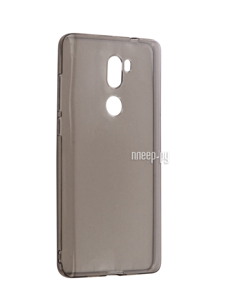  Xiaomi Mi5S Plus Gecko Silicone Transparent-Glossy Black S-G-XIMI5SPL-BL  584 