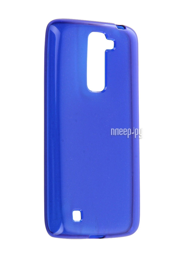   LG K7 X210ds Gecko Transparent-Glossy Blue S-G-LGK7-DBLU 