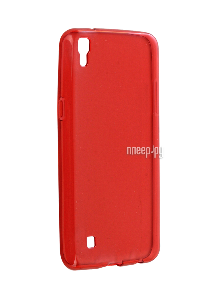   LG X Power Gecko Transparent-Glossy Red S-G-LGXP-RED