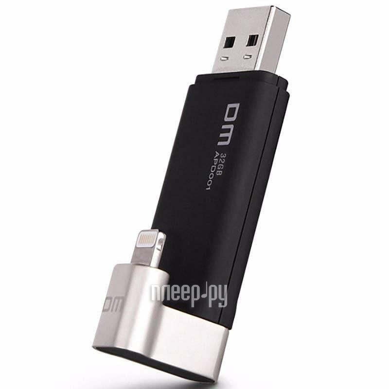 USB Flash Drive 32Gb - DM AIPLAY Black APD001 