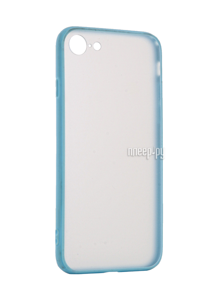   BROSCO Silicone  APPLE iPhone 7 Light Blue Matte IP7-TPU-BMP-BLUE  878 
