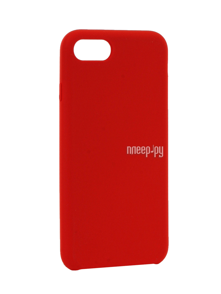   BROSCO Soft Rubber  APPLE iPhone 7 Red IP7-SOFTRUBBER-RED 