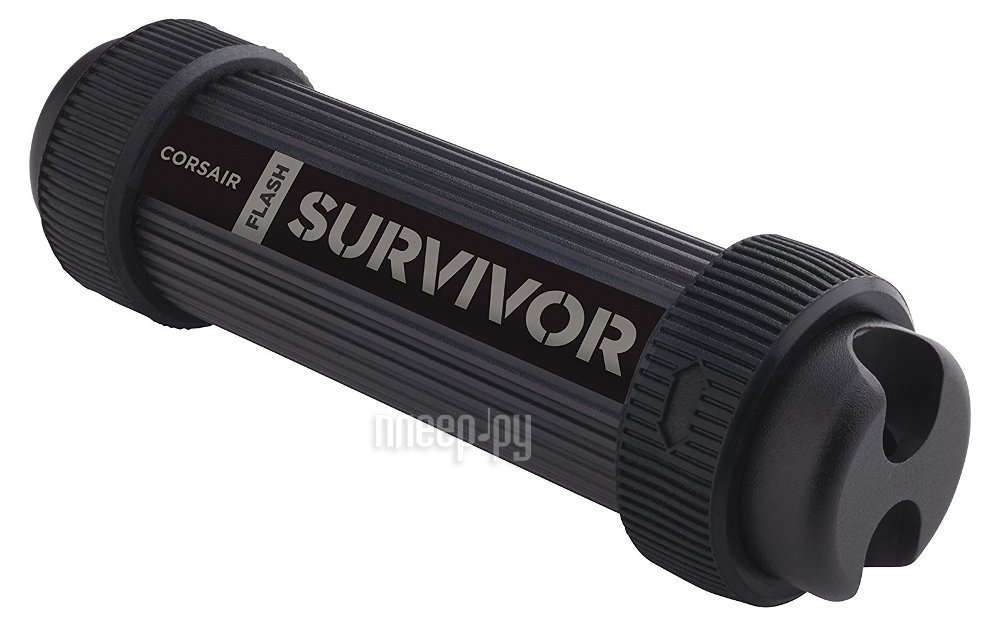 USB Flash Drive 256Gb - Corsair Flash Survivor Stealth USB 3.0 Black CMFSS3B-256GB  6241 