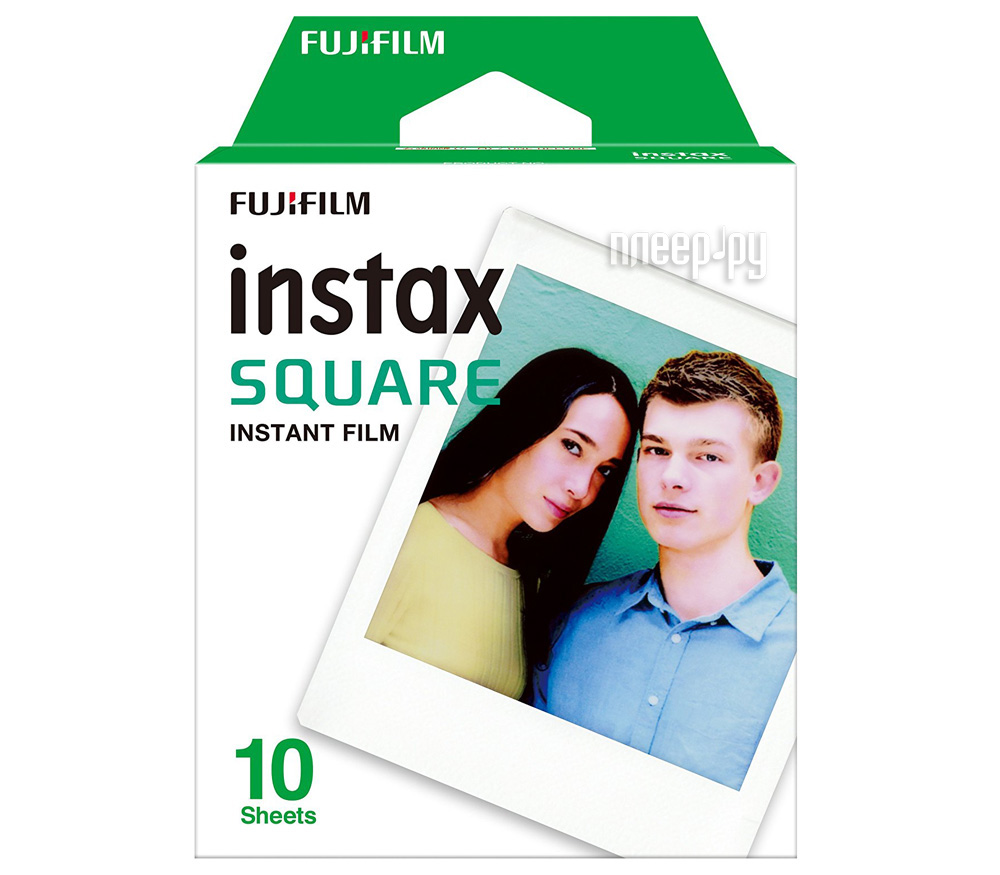 FujiFilm Colorfilm Square Film 10 / 1PK  Instax Square SQ 10 16549278  890 