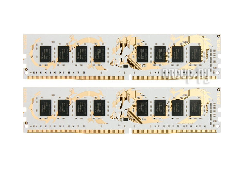   GeIL Dragon DDR4 DIMM 2400MHz PC4-19200 CL16 - 32Gb KIT (2x16Gb) GWB432GB2400C16DC