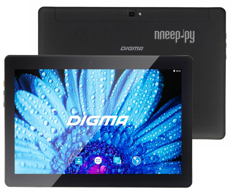  Digma Plane 1512 3G Black PS1120MG (MT8321 1.3 GHz / 2048Mb / 16Gb / Wi-Fi / 3G / Bluetooth / Cam / 10.1 / 1280x800 / Android) 432334
