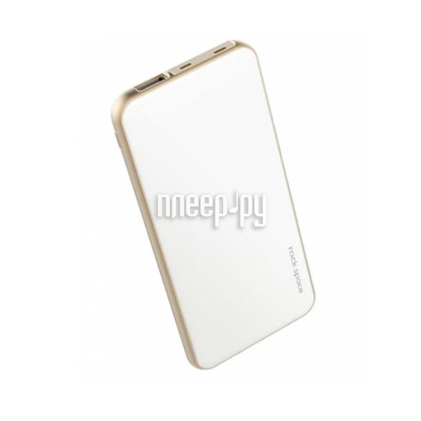  Rock Space Cardee 1xUSB 10000 mAh White-Gold 17782 