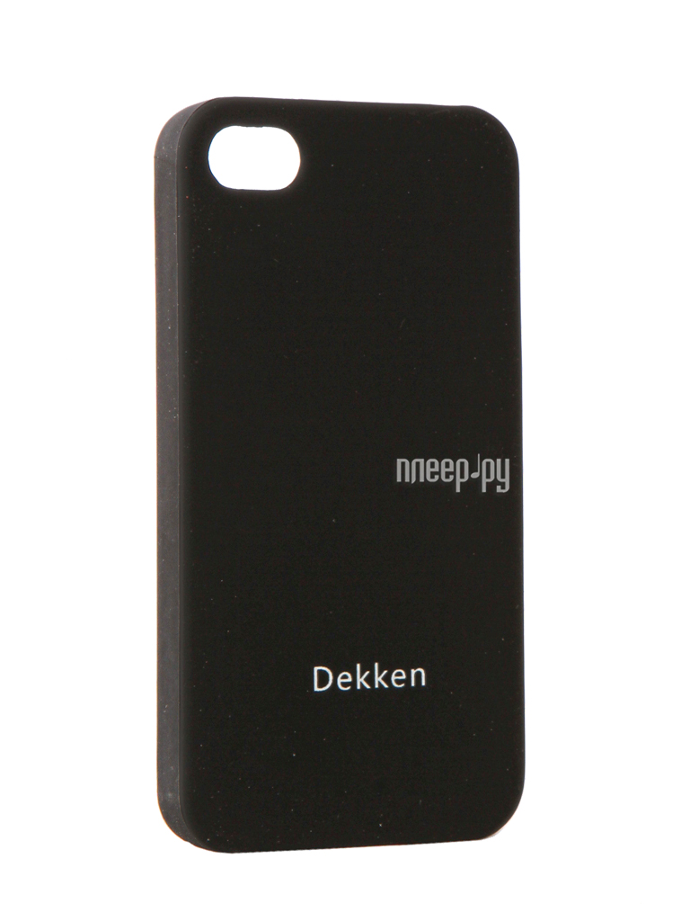  - Dekken Soft Touch  APPLE iPhone 4 / 4S Black