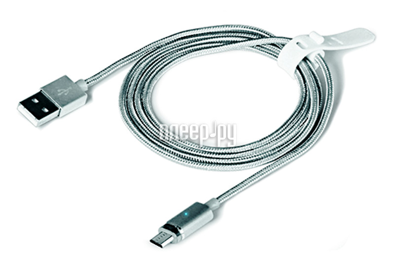  DF micro USB-USB aMagnetCable-01 Silver 
