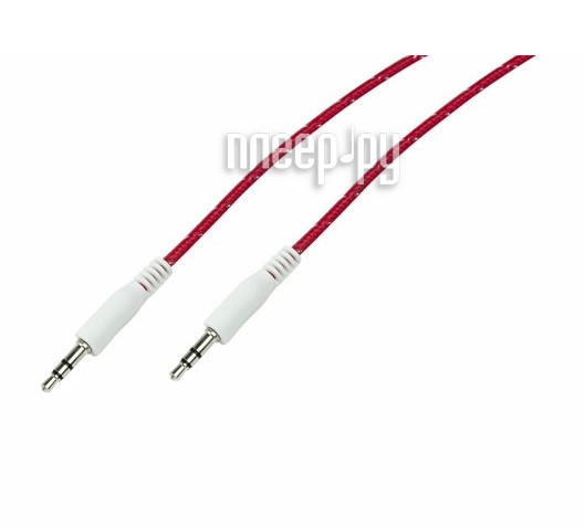  Rexant AUX 3.5mm 1m Red 18-4076-9 