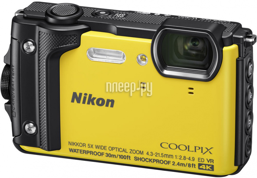  Nikon Coolpix W300 Yellow  26634 
