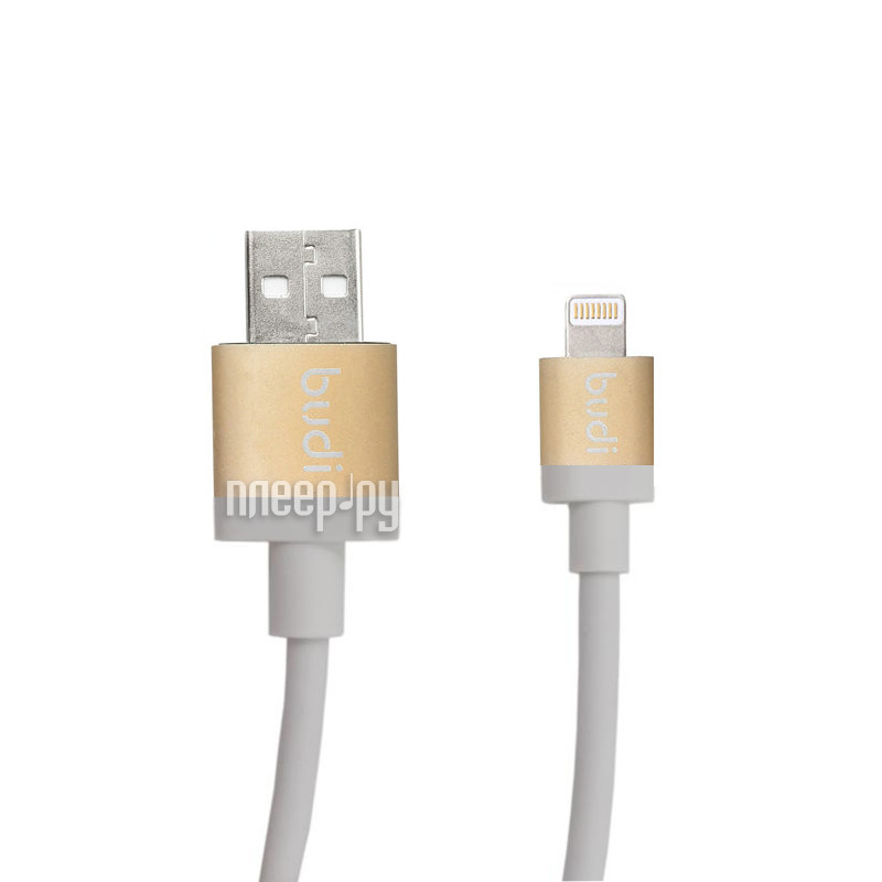 Budi USB - Lightning M8J025 1.2m White 
