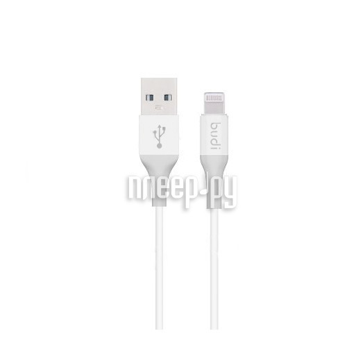  Budi USB - Lightning M8J143 1.2m Silver