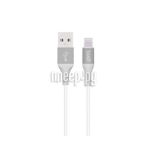  Budi USB - Lightning M8J143 1.2m Gray