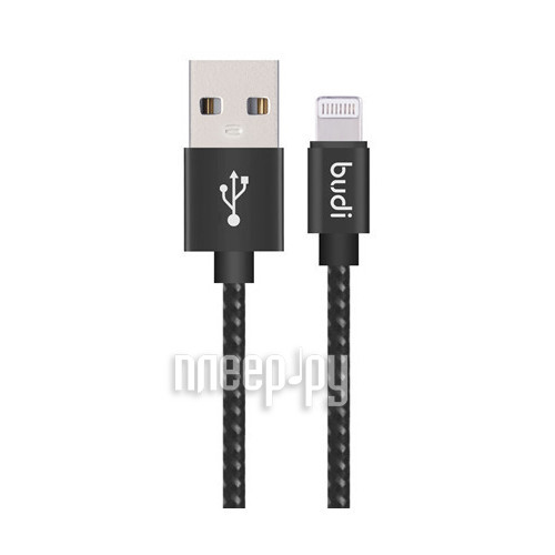  Budi USB - Lightning M8J144 1.2m Black 