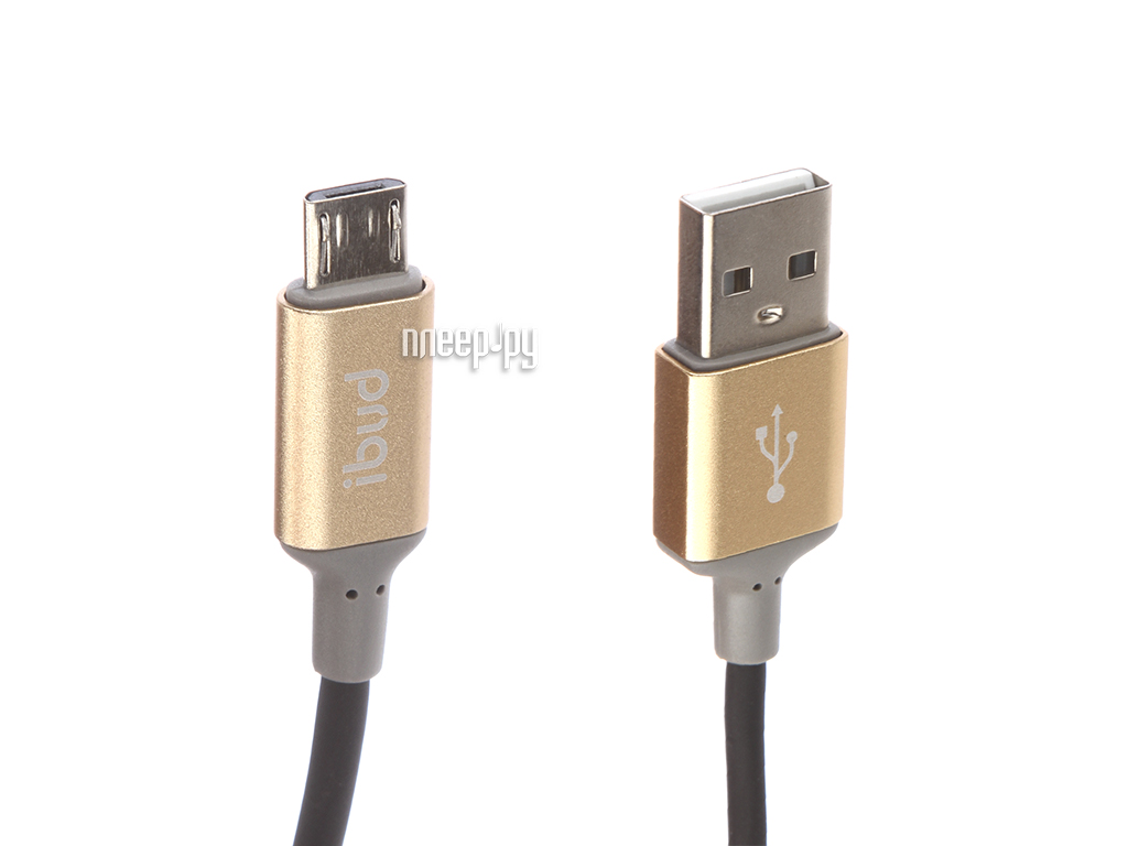  Budi USB - MicroUSB M8J146M 1.2m Black
