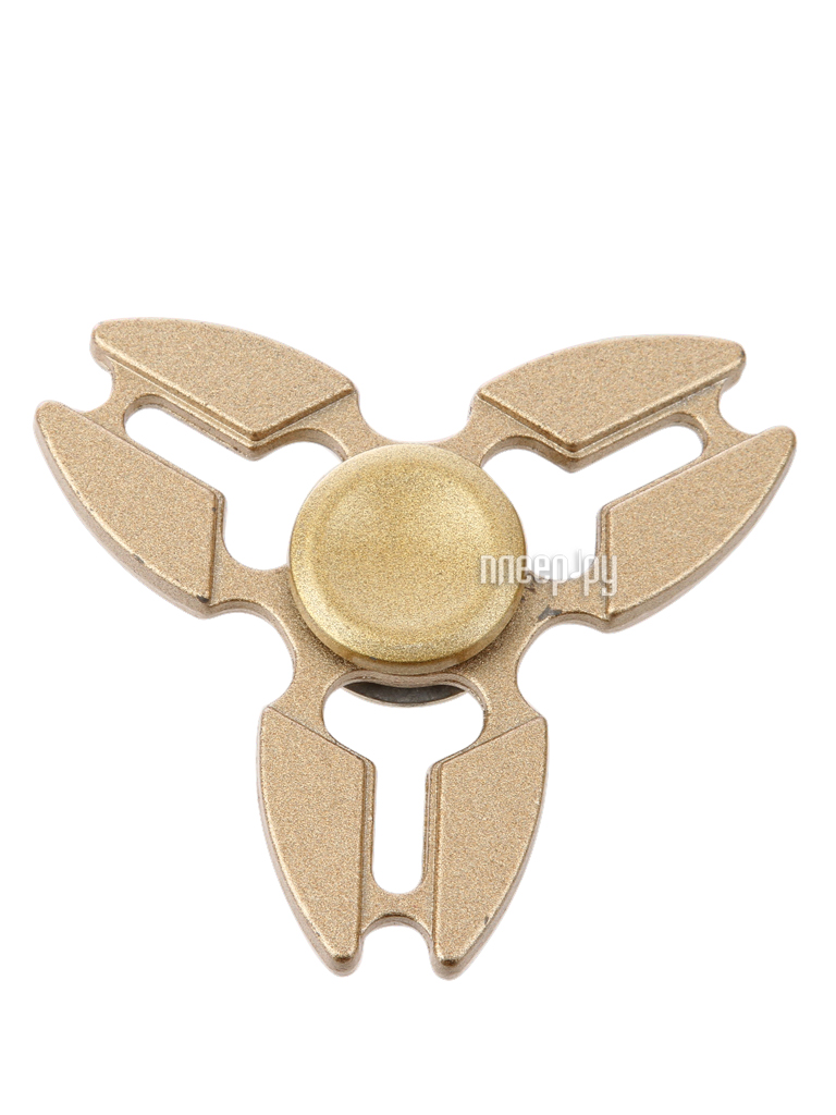  Aojiate Toys Finger Spinner Metal Pointed Gold RV572 