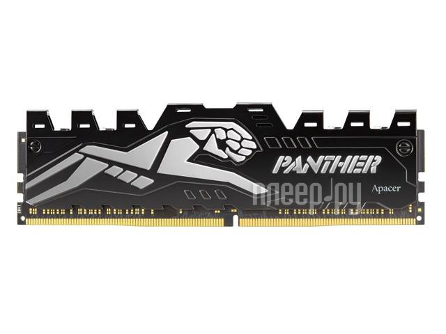   Apacer Panther Silver DIMM DDR4 2400MHz PC4-19200 CL16 8Gb