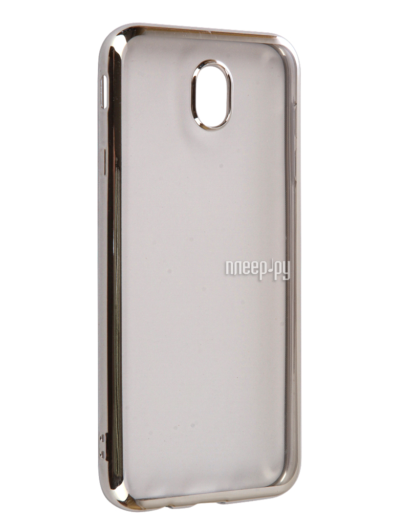   Samsung Galaxy J7 2017 iBox Blaze Silicone Silver frame