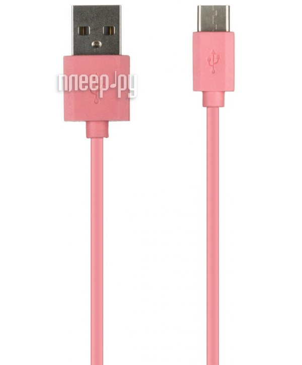  Red Line USB - Type-C Pink  341 
