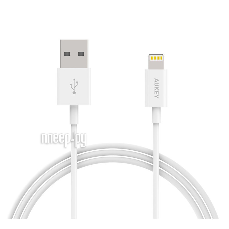  Aukey USB - Lightning 1m White CB-D20 