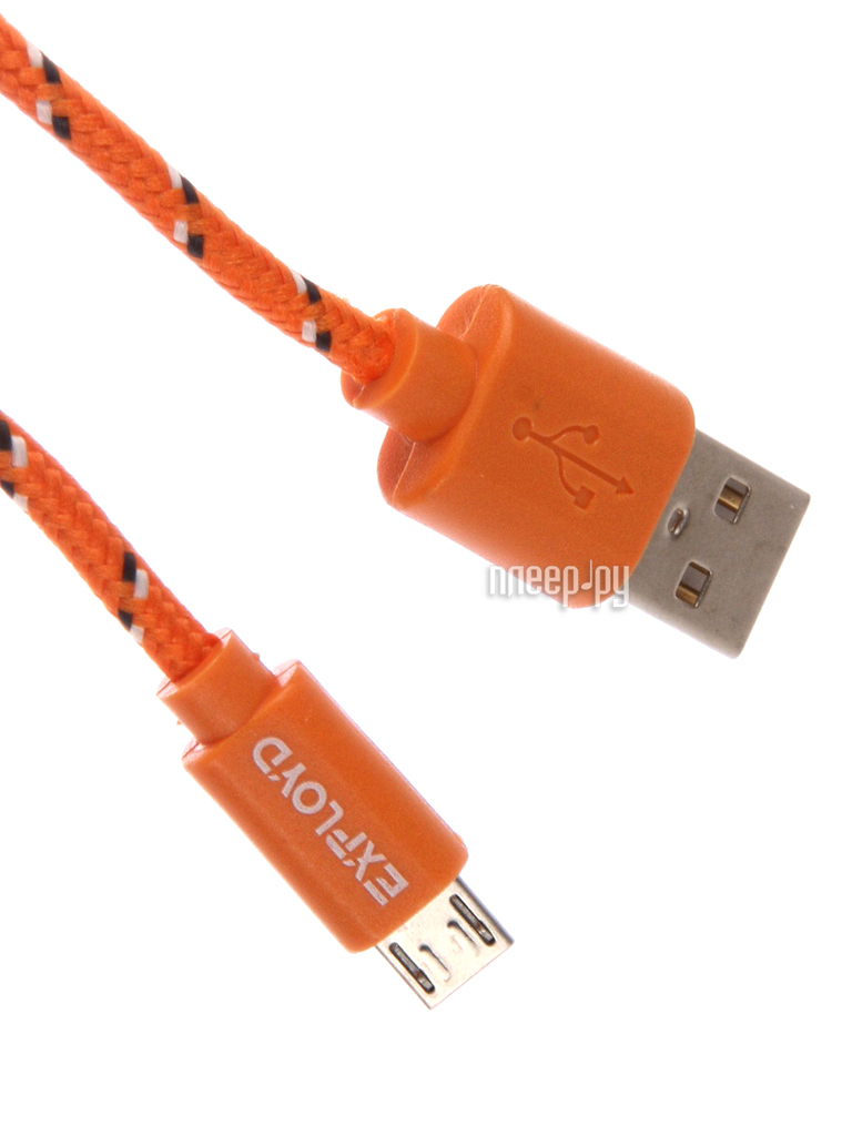  Exployd USB - microUSB 1m Orange EX-K-185  338 