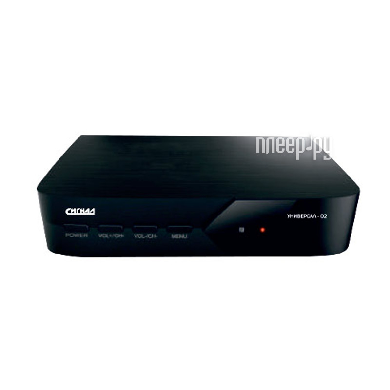  electronics DVB-T2 -02 Black 