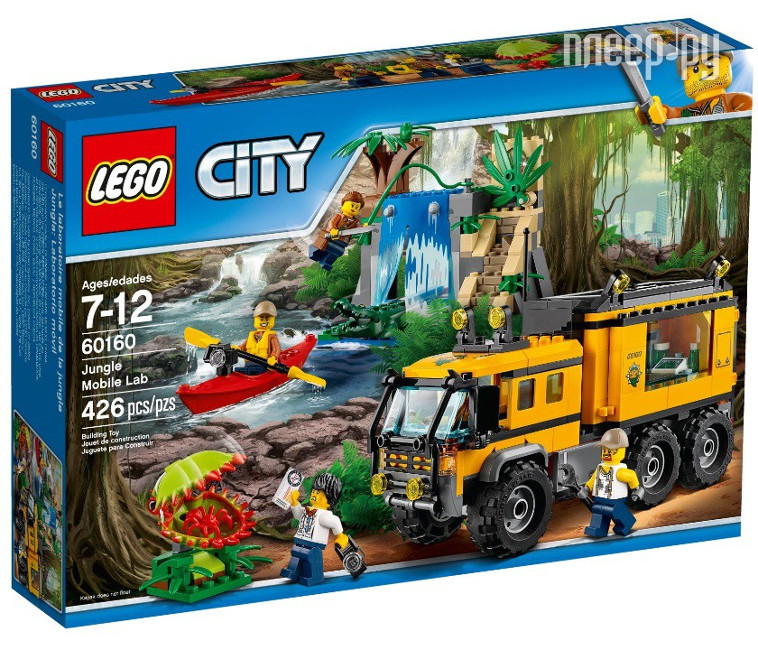  Lego City Jungle Explorer     60160  2383 