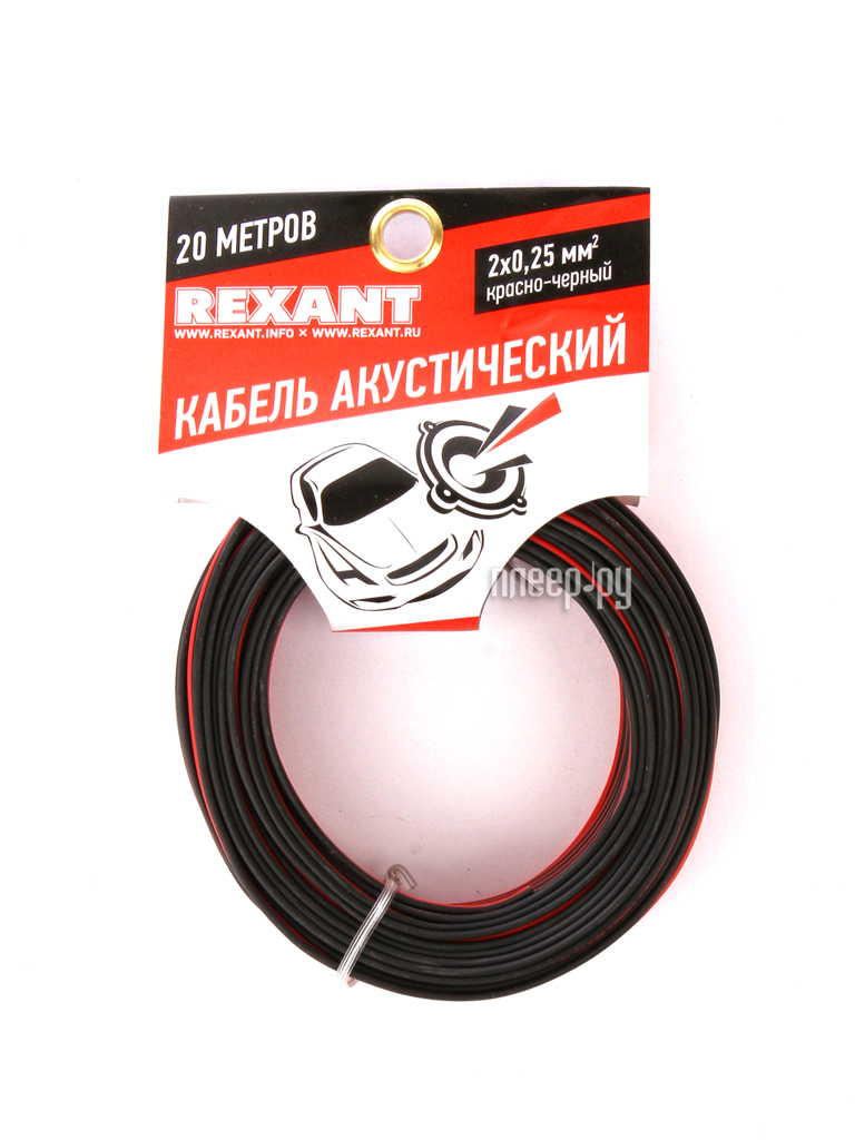  Rexant 20.25mm2 20m Red-Black 01-6101-3-20