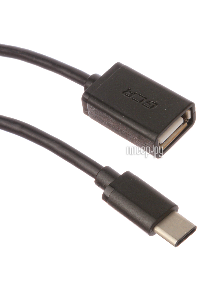  Greenconnect USB Type C - USB 2.0 1.0m Black GCR-UC1AF-BB2S-1.0m 