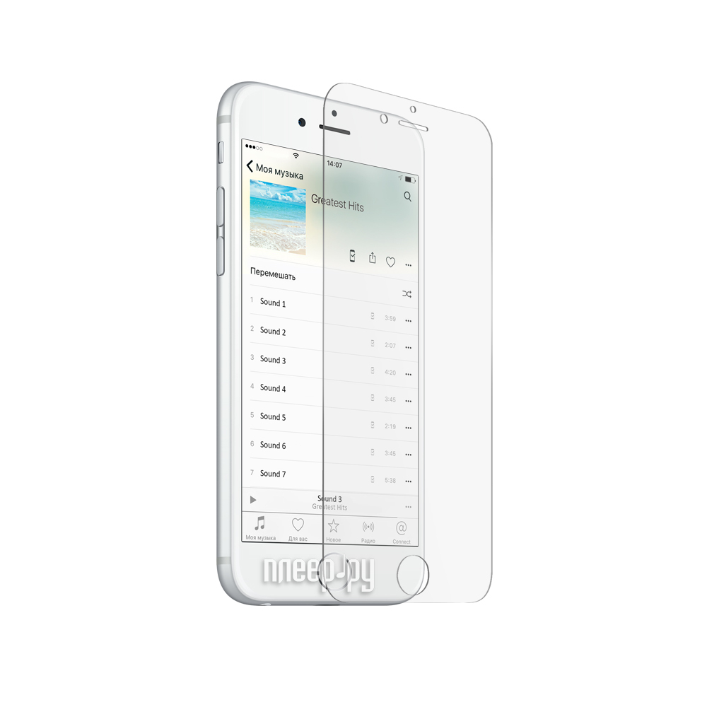    Snoogy 3D Glass  APPLE iPhone 6 / 6S Black Sn-TG-3D-iPh6 / 6S-blk