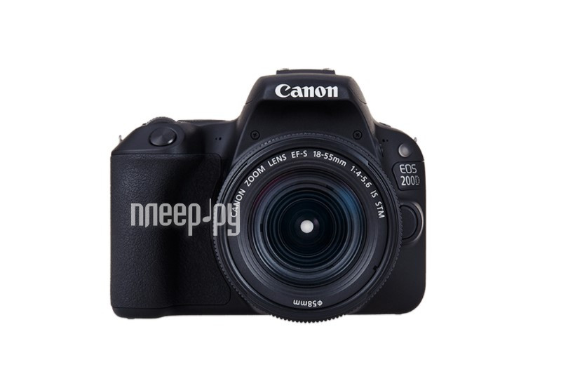  Canon EOS 200D Kit EF-S 18-55mm f / 3.5-5.6 III Black 