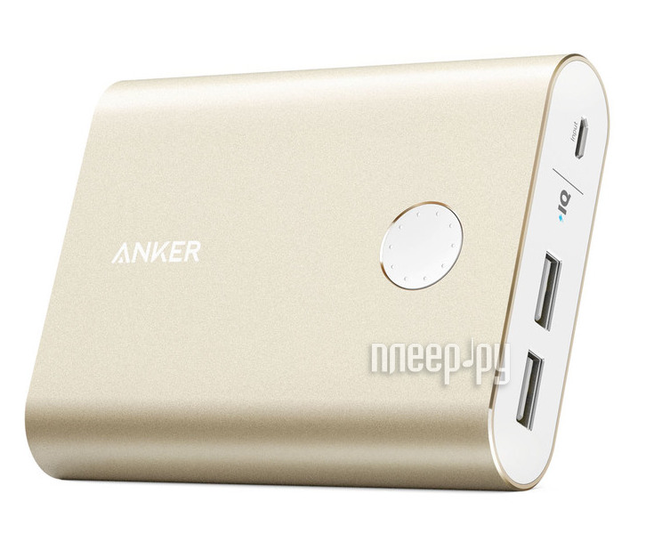  Anker PowerCore+ 13400 mAh with Quick Charge 3.0 A1316HB1 Gold 906991 