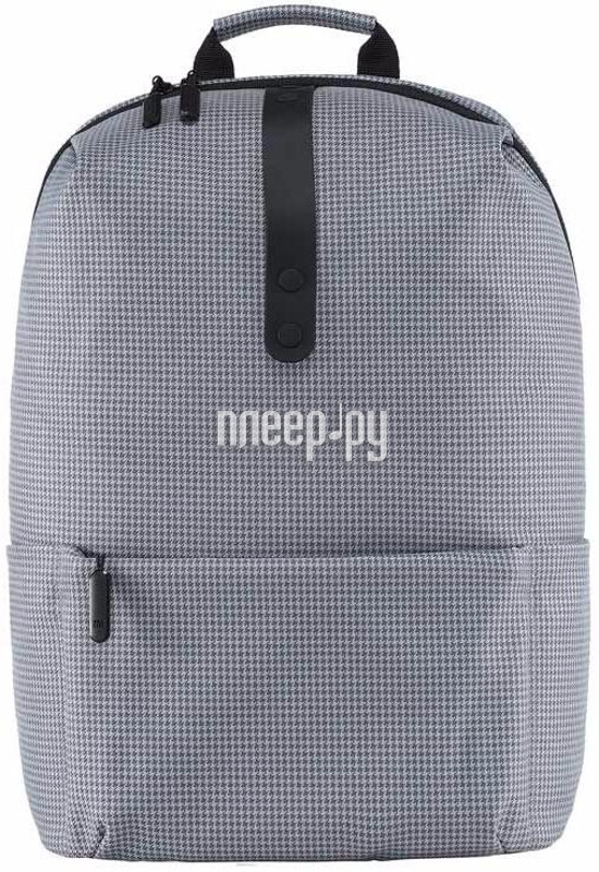  Xiaomi College Style Backpack Polyester Leisure Bag 15.6 Grey