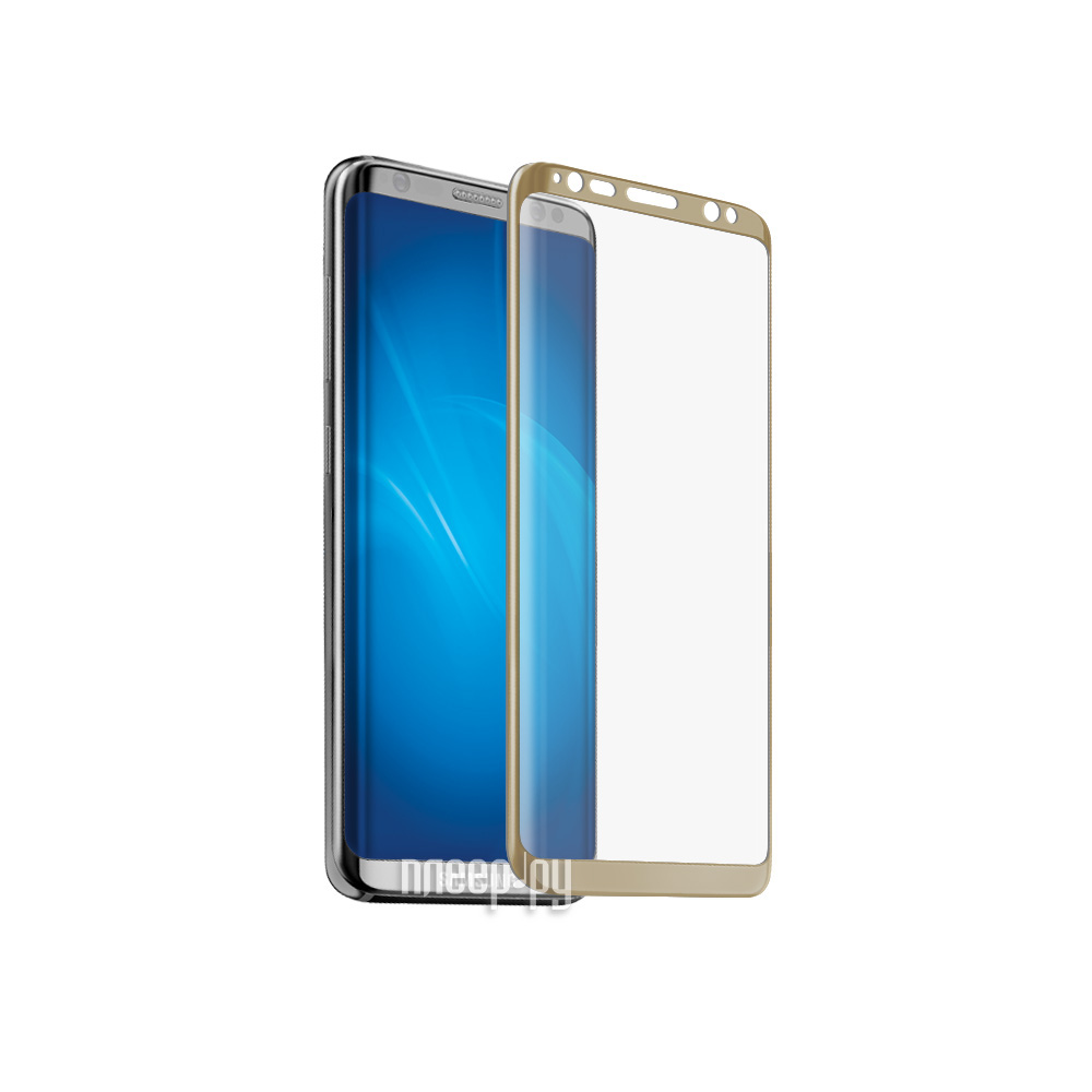    Samsung Galaxy S8 Plus G955A Svekla 3D Gold Frame ZS-SVSG955A-3DGOLD 