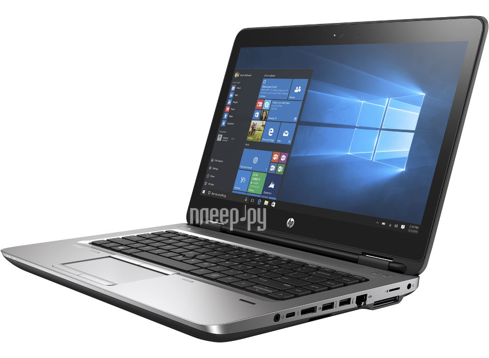  HP ProBook 640 G3 Z2W30EA (Intel Core i5-7200U 2.5 GHz / 4096Mb / 500Gb / DVD-RW / Intel HD Graphics / Wi-Fi / Bluetooth / Cam / 14 / 1920x1080 / Windows 10 64-bit)